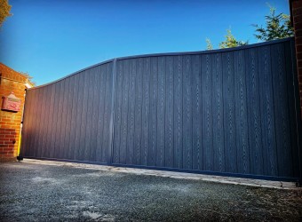 Metal Frame Composite Gates